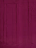 Dark Pink Floral Woven Pure Kanchipuram Silk Saree - Diadem