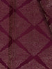 Dark Pink Floral Woven Pure Kanchipuram Silk Saree - Diadem