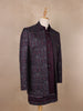 Dark Red Floral Designed Sherwani Suit for Reception