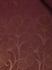 Dark Red Floral Weave Semi Tussar Saree