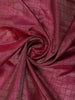 Dark Red Floral Woven Pure Kanchipuram Silk Saree - Diadem
