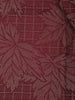 Dark Red Floral Woven Pure Kanchipuram Silk Saree - Diadem