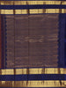Dark Red Peacock Woven Pure Kanchipuram Silk Saree - Diadem