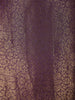 Deep Aubergine Purple Floral Zari Woven Design Banarasi Silk Salwar Suit