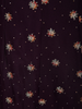 Deep Aubergine Wine Purple Floral Thread Embroidered Design Georgette Gown with Dupatta