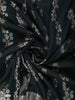Deep Bottle Green Floral Vine Zari Woven Design Pure Banarasi Silk Saree with Zari Border