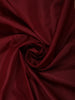 Deep Burgundy Solid Woven Design Pure Kanchipuram Silk Saree with Zari Border