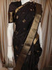 Deep Chocolate Brown Birds Butta Zari Woven Design Kanchipuram Silk Saree with Elephant Zari Border