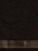 Deep Coffee Brown Floral Zari Woven Design Banarasi Silk Fancy Saree with Designer Border