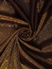 Deep Coffee Brown Geometric Zari Woven Design Pure Kanchipuram Silk Saree