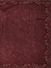 Deep Crimson Red Heavy Sequins and Beads Embroidered Design Pure Organza Fancy Saree with Scalloped Border