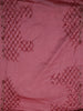 Deep Crimson Red Heavy Sequins and Beads Embroidered Design Pure Organza Fancy Saree with Scalloped Border