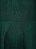 Deep Emerald Green Floral Sequins and Zari Embroidered Design Semi Silk Anarkali Salwar Suit