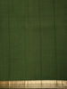 Deep Forest Green Butta Zari Woven Design Kanchipuram Silk Saree with Zari Border