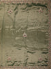 Deep Forest Green Floral Sequins Embroidered Design Tissue Silk Designer Saree with Scalloped Border