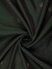 Deep Forest Green Vaira Oosi Kattam Zari Woven Design Pure Kanchipuram Silk Saree with Contrast Traditional Zari Border