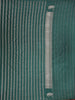 Deep Forest Teal Green Birds Woven Design Semi Banarasi Saree with Self Border