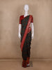 Deep Green Geometric Design Semi Banarasi Silk Saree