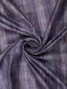 Deep Indigo Blue Abstract Printed Design Semi Tussar Saree