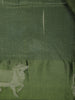 Deep Leafy Green Obstacle Design Woven Semi Tussar Saree