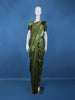 Deep Leafy Green Obstacle Design Woven Semi Tussar Saree