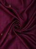 Deep Magenta Purple Paisley Butta Zari Woven Design Pure Tussar Saree with Contrast Border