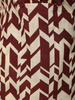 Deep Maroon Abstract Printed Design Cotton Palazzo Suit