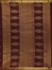 Deep Maroon Butta Designed Silk Saree - Diadem