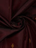 Deep Maroon Butta Designed Silk Saree - Diadem