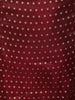 Deep Maroon Butta Zari Embroidered Design Silk Palazzo Suit with Choker Dupatta