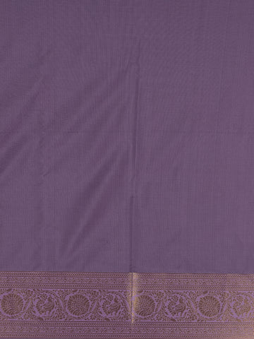 Deep Maroon Floral Design Zari Woven Soft Silk Saree - Diadem