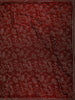 Deep Maroon Floral Vine Stone Embellished Design Satin Fancy Saree with Designer Border