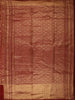 Deep Maroon Floral Zari Woven Design Pure Kanchipuram Silk Saree with Butta Zari Border
