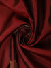 Deep Maroon Floral Zari Woven Design Soft Silk Fancy Saree with Contrast Border