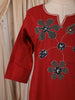 Deep Maroon Kalamkari Printed Design Pure Cotton Straight Cut Salwar Suit with Matching Printed Dupatta