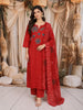 Deep Maroon Kalamkari Printed Design Pure Cotton Straight Cut Salwar Suit with Matching Printed Dupatta
