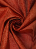 Deep Maroon Leaf Zari Woven Design Pure Kanchipuram Silk Saree with Zari Border