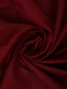 Deep Maroon Solid Woven Design Pure Tussar Silk Fancy Saree with Contrast Temple Border