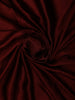 Deep Maroon Solid Woven design Satin Fancy Saree with Designer Border