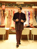 Deep Maroon Traditional Floral Vine Embroidered Design Jacquard Men's Sherwani with Matching Pant
