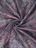 Deep Mauve Purple Floral Printed Design Semi Tussar Saree