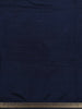Deep Midnight Navy Blue Butta Zari Woven Design Pure Banarasi Saree wit Traditional Paisley Motif Border