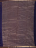 Deep Midnight Navy Blue Paisley Butta Zari Woven Design Pure Kanchipuram Silk Saree with Zari Border