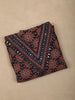 Deep Midnight Navy Blue Traditional Ajrakh Printed Design Cotton Unstitched Salwar Material