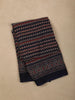 Deep Midnight Navy Blue Traditional Ajrakh Printed Design Cotton Unstitched Salwar Material