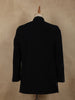 Deep Navy Blue Beads Embroidered Design Polynosic Sherwani Suit