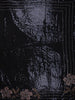 Deep Navy Blue Heavy Sequins Embroidered Design Georgette Party Wear Saree with Sequins Border