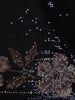Deep Navy Blue Heavy Sequins Embroidered Design Georgette Party Wear Saree with Sequins Border