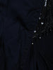 Deep Navy Blue Heavy Sequins and Beads Embroidered Design Satin Ready To Wear Saree