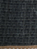 Deep Navy Blue Ikat Printed Design Chiffon Party Wear Saree with Scalloped Sequins Border